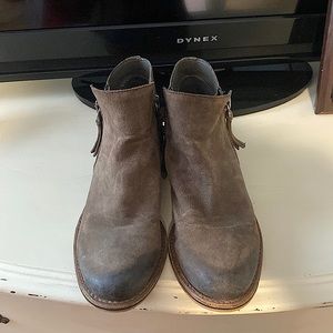 Dolce vita brown suede ankle boots